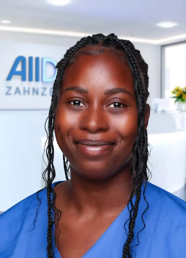 Portrait zahnmedizinische Prophylaxeassistenz Bianca Zaremba (AllDent Hamburg Hbf.)