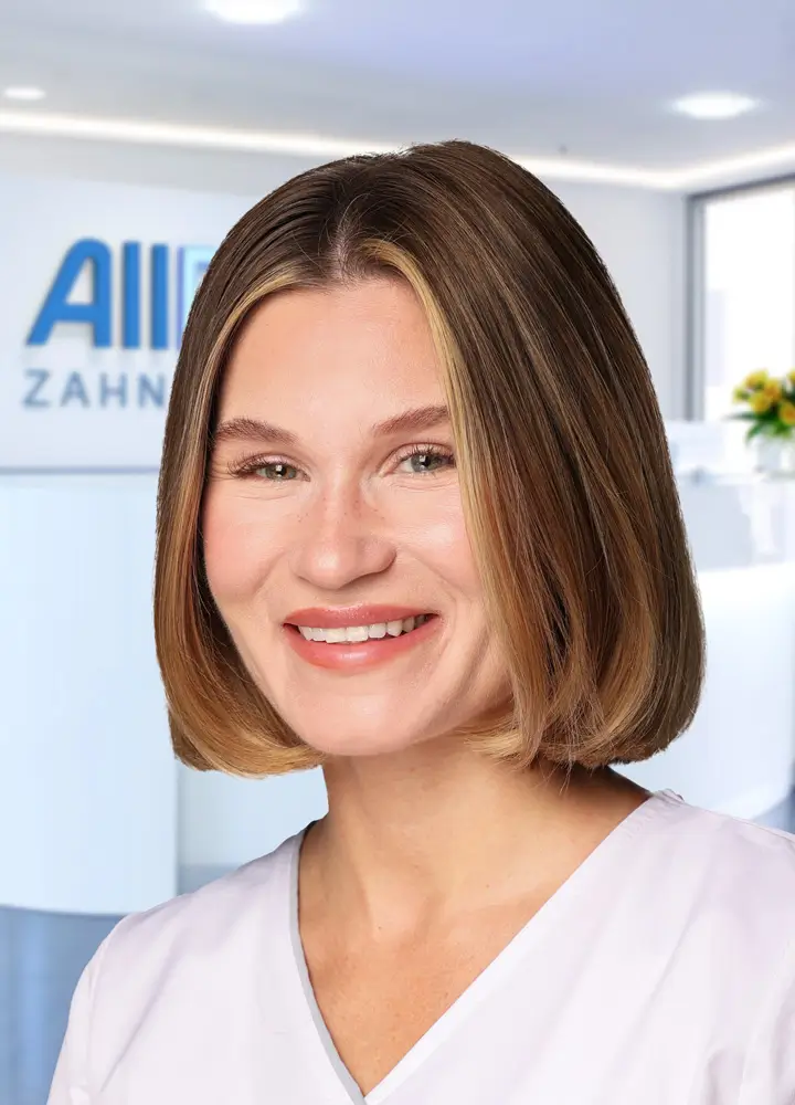 Portrait Zahn&auml;rztin Carina Kaldenbach (AllDent Hamburg Bergedorf)